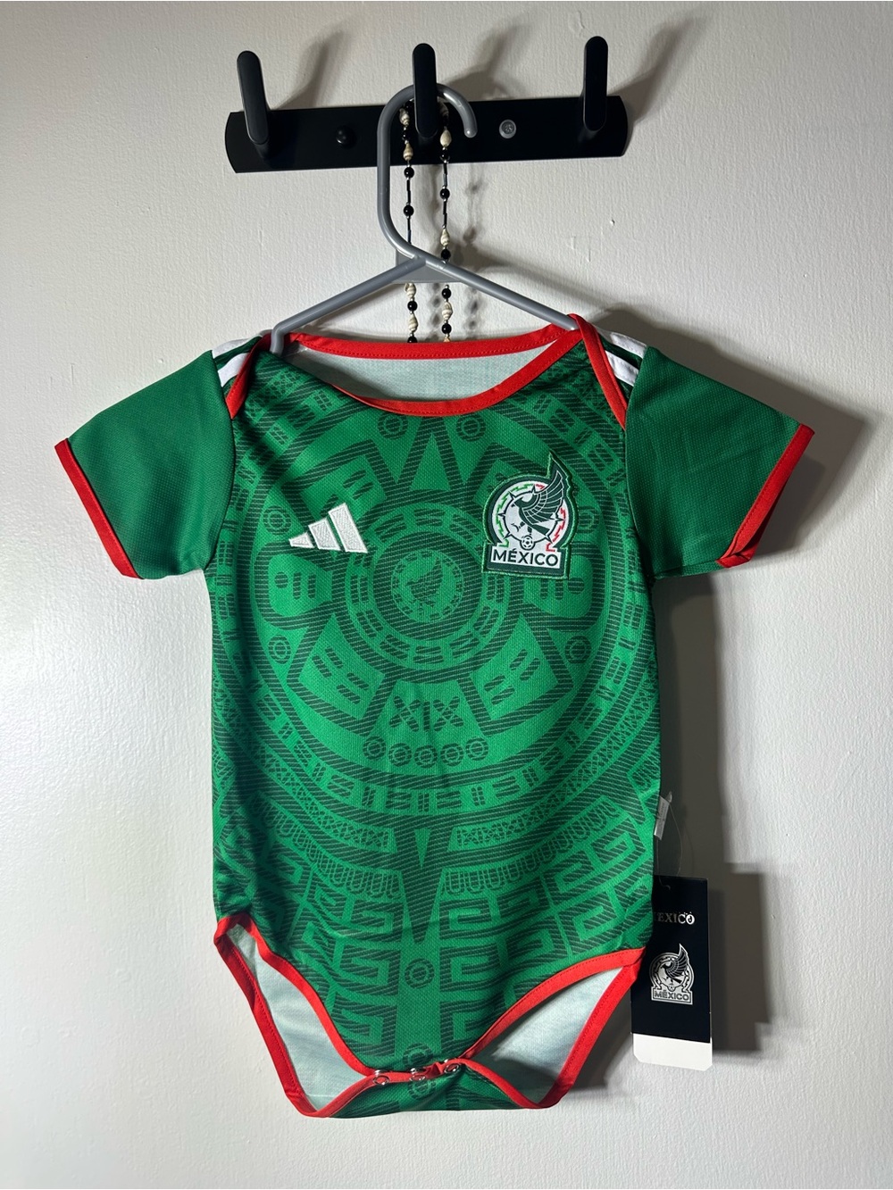 Baby Adidas Mexico Kids One-Piece Bodysuit